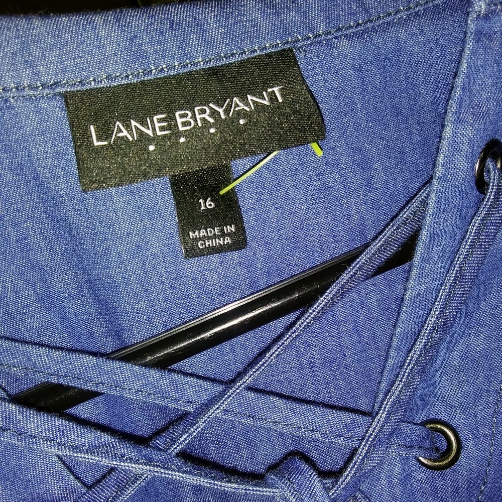 Lane Bryant Denim Dress